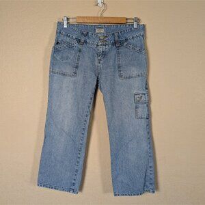 Vintage Y2K Abercrombie & Fitch Cropped Cargo Jeans Flat Out Vintage Blast 8R